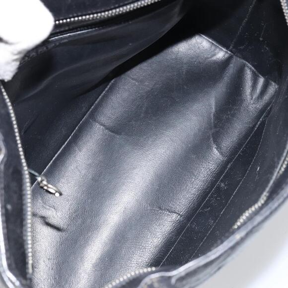 CHANEL Matelasse Reprint Tote Bag Caviar Skin Black CC Auth 160246A - Picture 11 of 16